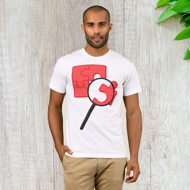 T-shirt Homme Pièces de puzzle (Créateur téléchargé)