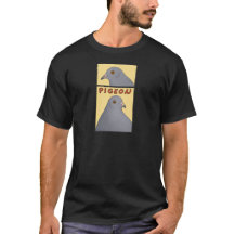 T-shirt homme Pigeon Cartoon