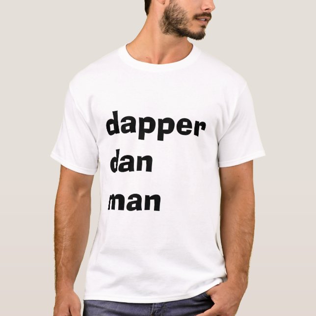 T-shirt homme pimpant de Dan (Devant)