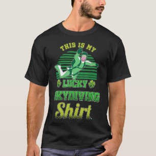 T-Shirt Homme Plongée en Parachute Parachutisme Te