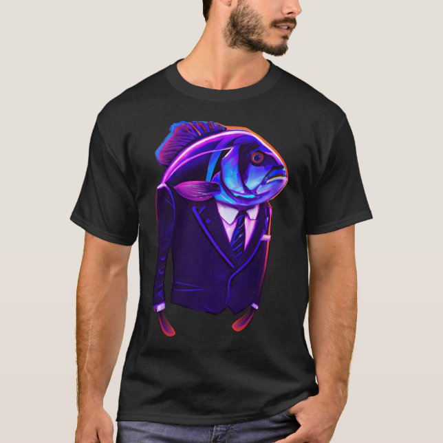 T-shirt Homme poisson (Devant)