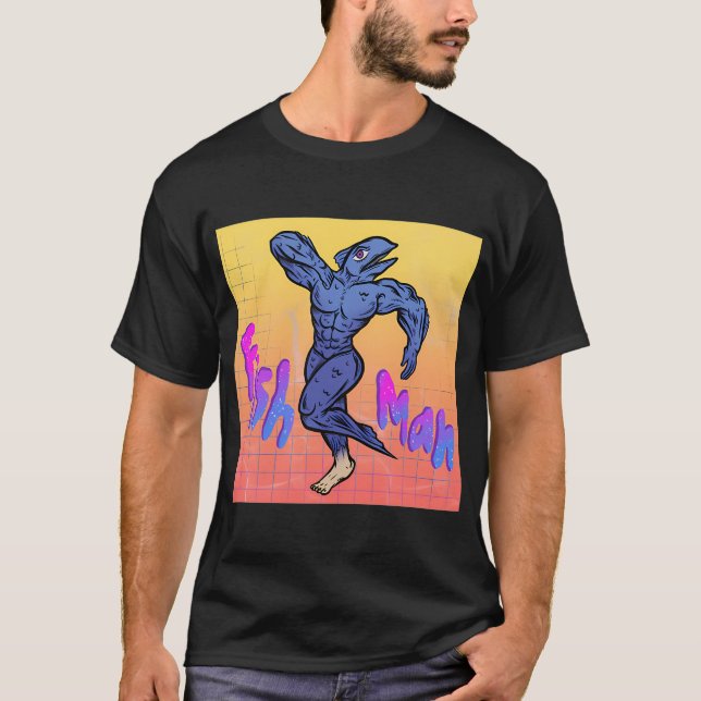 T-shirt Homme Poisson (Devant)