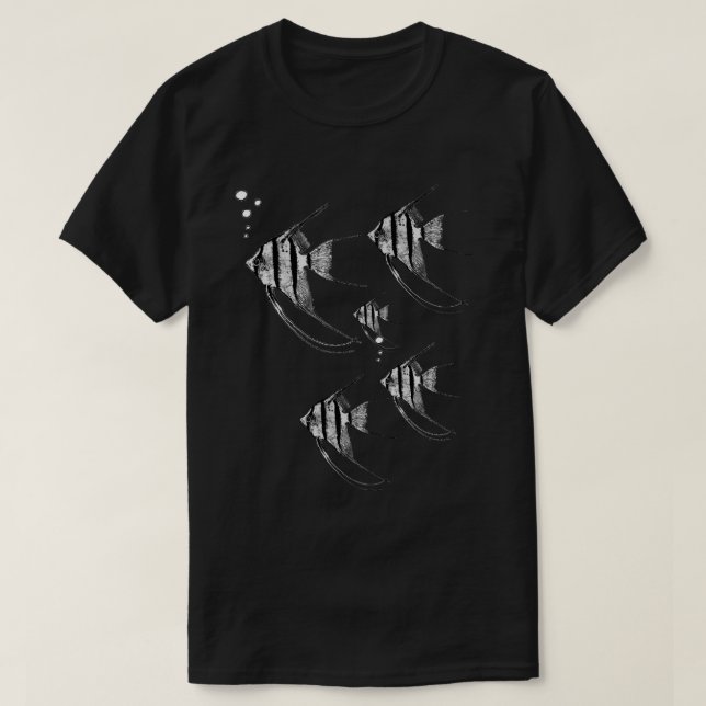 T-Shirt Homme Poisson Ange (Design devant)