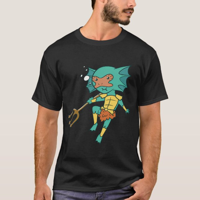 T-shirt Homme-poisson - MOTU (Devant)
