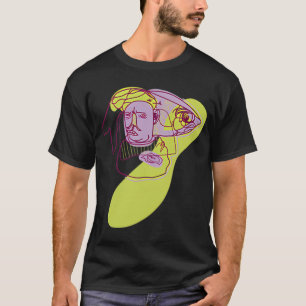 T-shirt Homme Poisson Violet