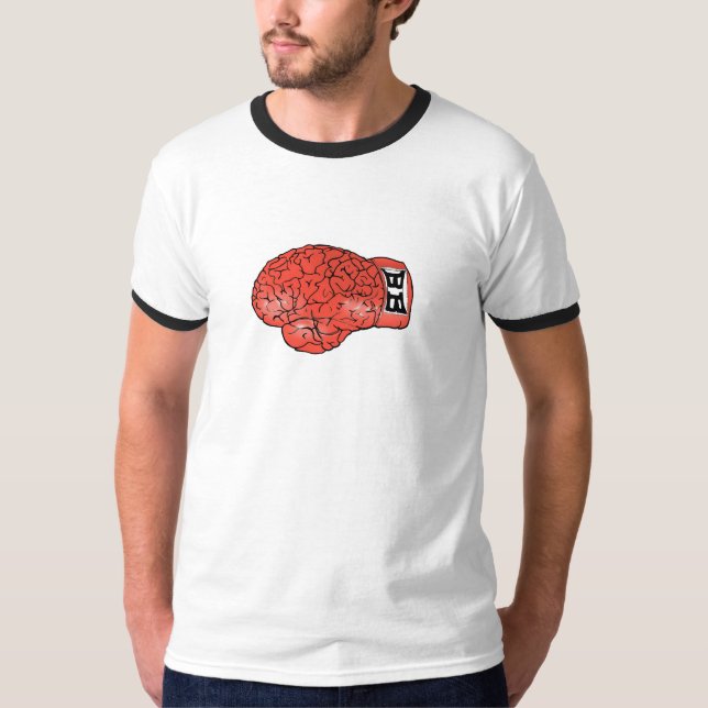 T-shirt Homme pour Cerveau en boîte (Devant)