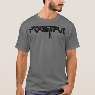 T-shirt Homme PUISSANT Salle De Fitness Fitness Exercice B