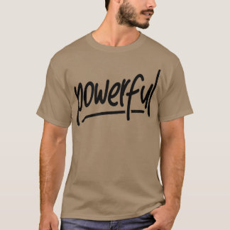 T-shirt Homme PUISSANT Salle De Fitness Fitness Exercice B