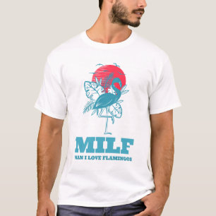 T-shirt Homme que j'aime Flamants roses