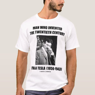 T-shirt Homme qui a inventé le 20ème siècle