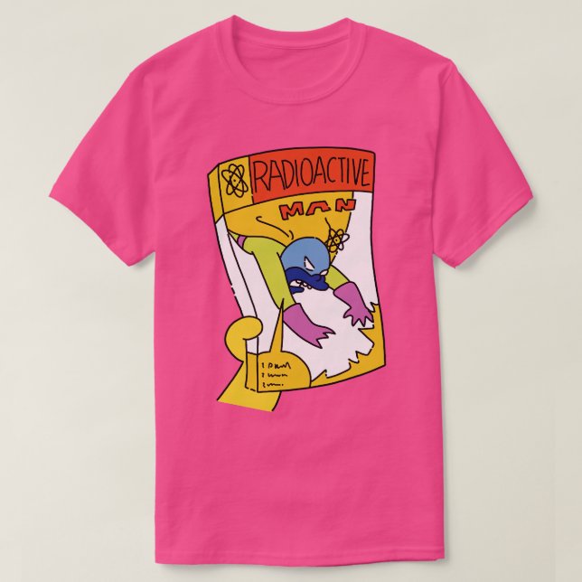 T-shirt Homme radioactif (Design devant)
