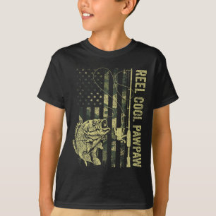 T-shirt Homme Reel Cool Pawpaw Camouflage Drapeau Américai