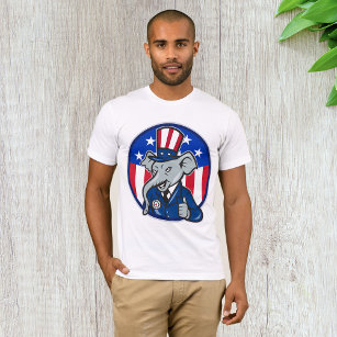 T-shirt homme républicain éléphant