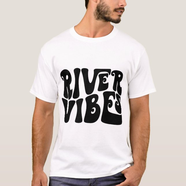 T-shirt Homme River Vibes (Devant)