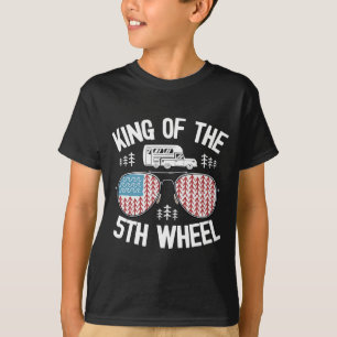 T-shirt Homme roi de la caravane à sellette drapeau améric