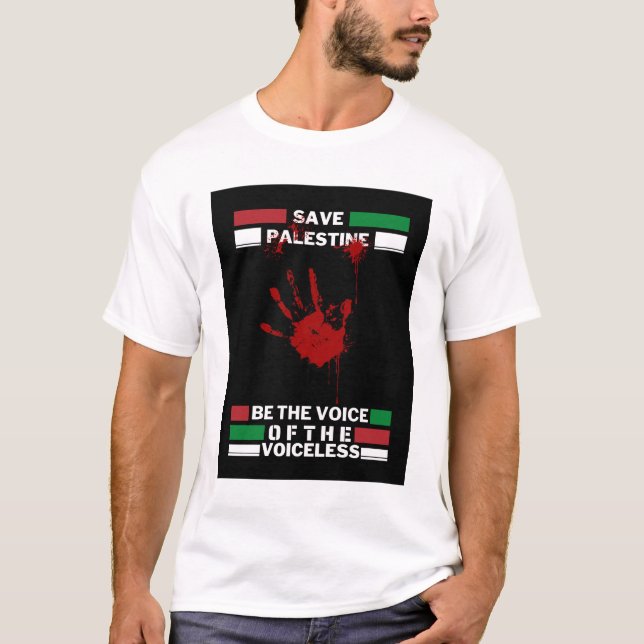 T-shirt homme Save Palestine | Free Palestine Tee (Devant)