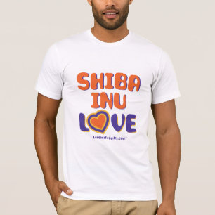 T-shirt Homme Shiba Inu Love