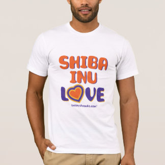 T-shirt Homme Shiba Inu Love