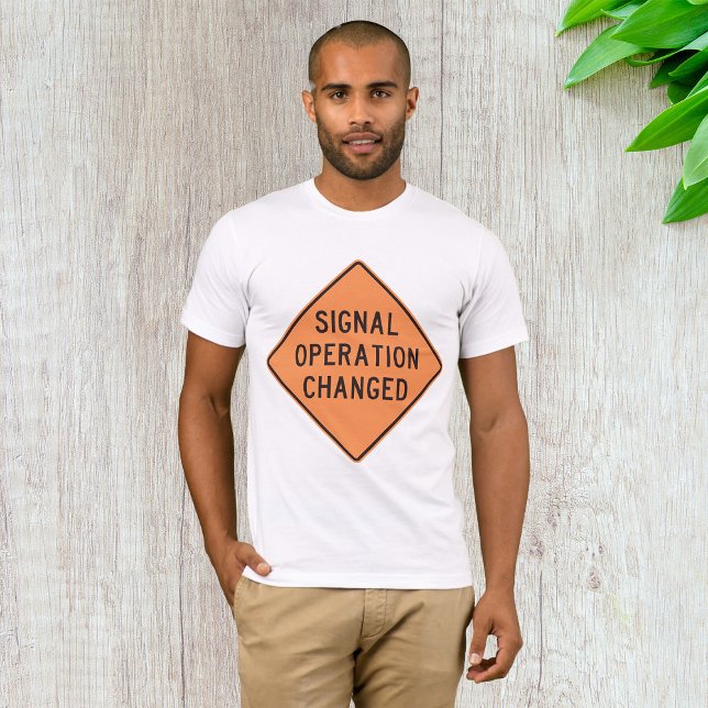 T-Shirt Homme Signal Opération Changée (Créateur téléchargé)