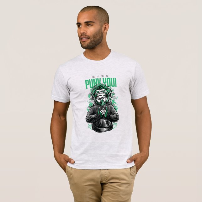 T-shirt homme | Singe (Devant entier)