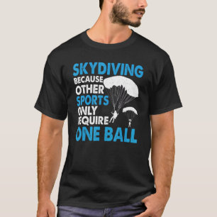 T-shirt Homme Skydive et athlète extrême Parachutisme pour