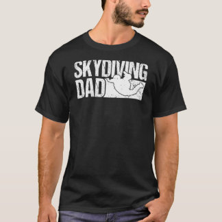 T-shirt Homme Skydiver Parachutisme Papa Parachutisme