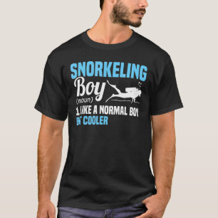T-shirt Homme Snorkeling Boy Noun Définition Diver Scuba D