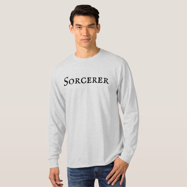 T-shirt homme "sorcier" (Devant entier)