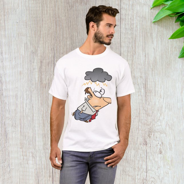 T-shirt Homme sous un nuage (Créateur téléchargé)
