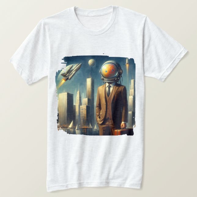 T-shirt Homme spatial (Design devant)