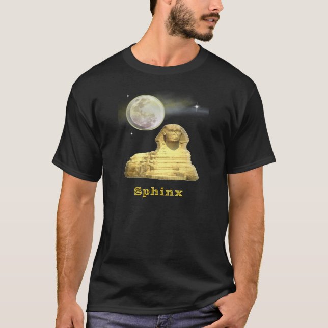 T-shirt homme sphinx égyptien (Devant)