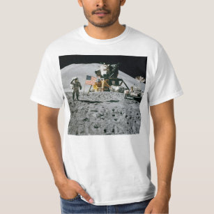 T-shirt Homme sur la lune