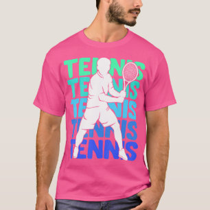 T-shirt Homme Tennis Vêtements Idée Cadeau Garçons Jeunes