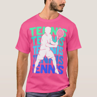 T-shirt Homme Tennis Vêtements Idée Cadeau Garçons Jeunes 