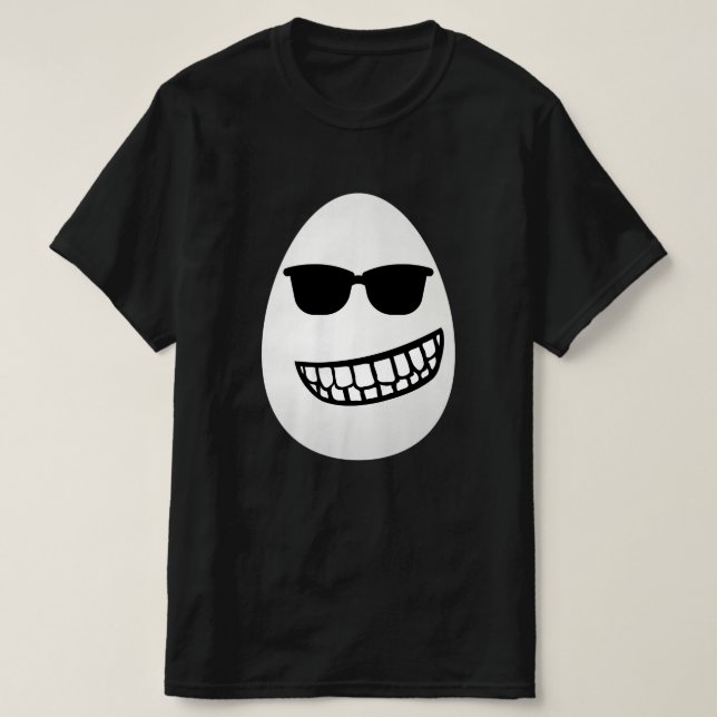 T-shirt homme tête d'oeuf (Design devant)