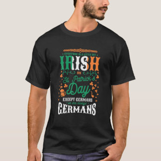 T-shirt Homme Tout Le Monde Est Un Peu Irlandais Sur St Pa