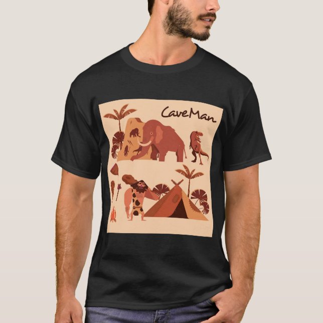 T-shirt Homme très Cool Cave (Devant)