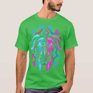 T-shirt Homme tribal hawaïen polynésien de Tortue