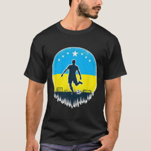 T-shirt Homme ukrainien fan intérieur Drapeau ukrainien St