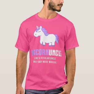 T-shirt Homme Unicorn Oncle, Funny mignon cadeau magique