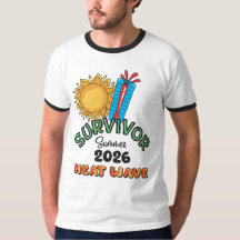 T-Shirt Homme Vague de Chaleur Été 26