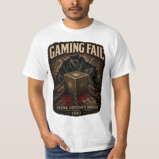 T-shirt homme valeur Gaming Fail
