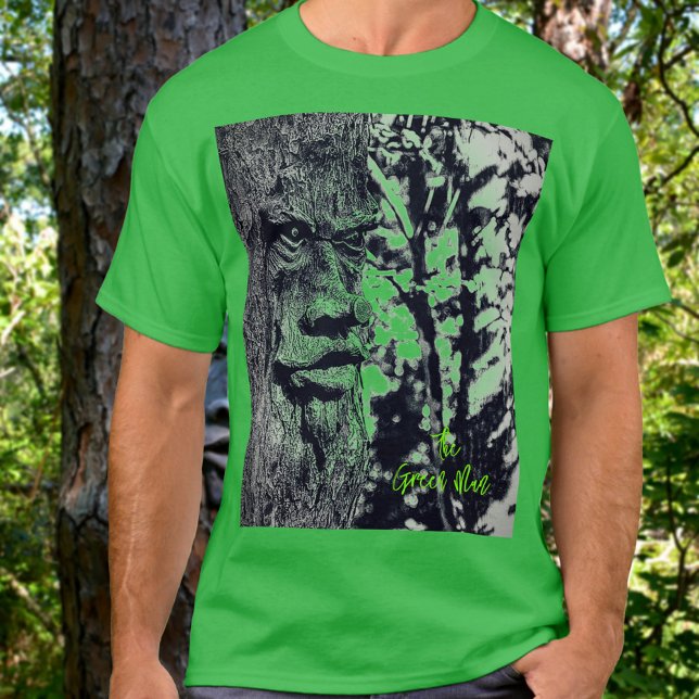 T-shirt Homme Vert Graphique Mystique Celtique (Créateur téléchargé)