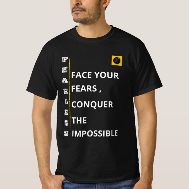 T-Shirt Homme - Vibration Intrépide (Devant)