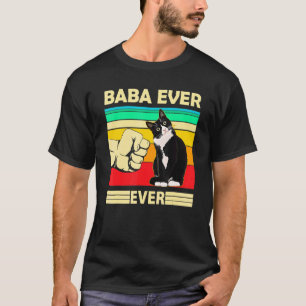 T-shirt Homme Vintage Meilleur Chat Baba Ever Bump Fit Ch