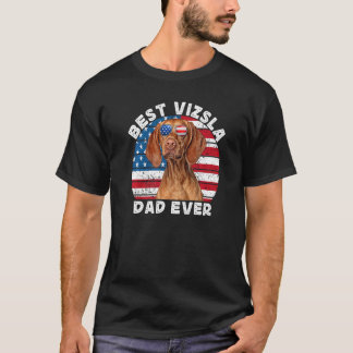 T-shirt Homme Vizsla Papa Pour Hommes Hongrois Vizsla Amér