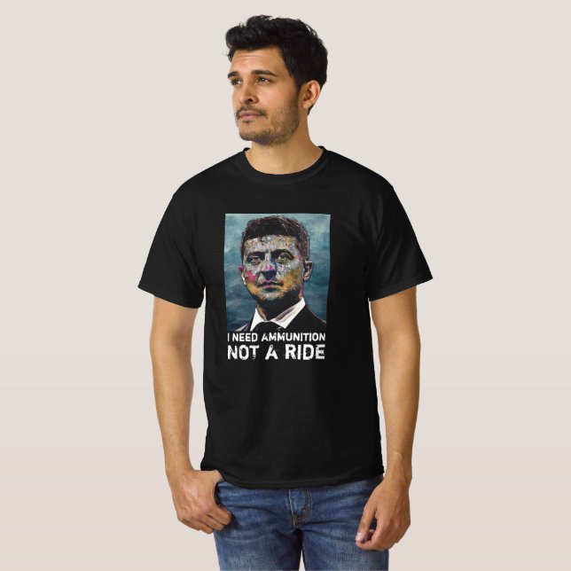 T-shirt homme Volodymyr Zelenskyy (Devant entier)