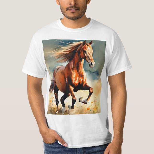 T-shirt Homme Wild Horse Collection (Devant)