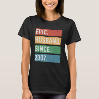T-shirt Hommes 16 ans 16e anniversaire de Mariage - Epic H