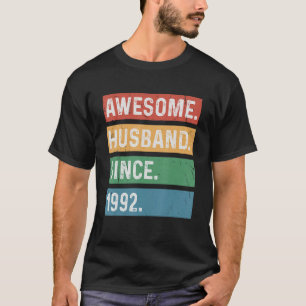 T-shirt Hommes 31ème année Mariage Anniversaire - Awesome